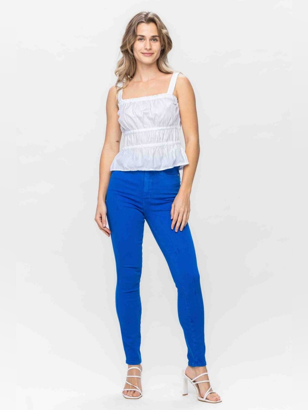 Judy Blue High Waist Tummy Control Skinny Jeans In 26